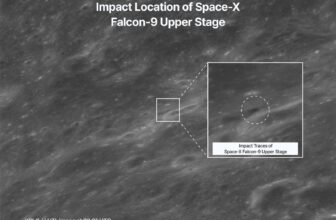 A SpaceX Rocket Part Just Slammed Into the Moon, Creating a Dust Plume and Crater. Here’s What Some Scientific Instruments Saw