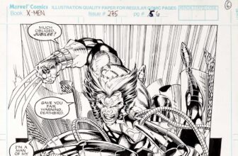 Jim Lee Uncanny X-Men Original Art