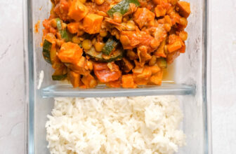 Budget Friendly Lentil Tomato Sweet Potato Curry