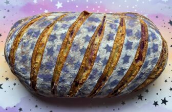 MARBLED SWEET POTATO SOURDOUGH | Bewitching Kitchen