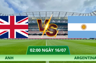 Nhận Định Anh – Argentina Vào Lúc 02:00 Ngày 16/07