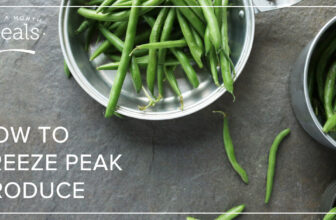 How to Freeze Peak Produce