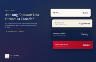 Ano ang Common-Law Partner sa Canada?