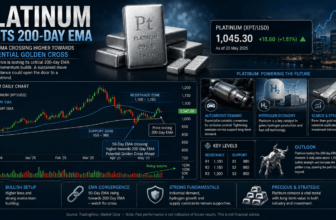 Is Platinum Preparing for a Breakout Above 200-Day EMA? – Rehana William |Financial Consultant _Forex_Gold Xauusd| Fund Manager