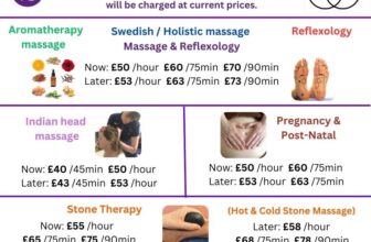 Holistyx – Massage, Aromatherapy & Reflexology in Lancaster, Lancashire, UK: £3 price rise from 6th April 2026