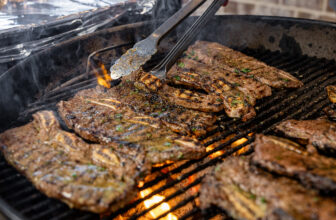 Hot & Fast Greek Flanken Beef Ribs