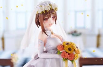 Ryza Dressed as a Bride for a Wedding With Atelier Ryza 3 Figure