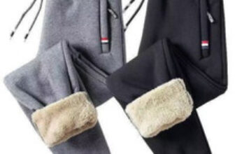THERMAL PANTS FOR MEN’S COLD CLOTHES THICK FLEECE LONG JOHNS WARM SOFT PANTS NEW
