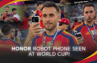 HONOR Robot Phone Makes Surprise Appearance During Spain’s World Cup Celebration