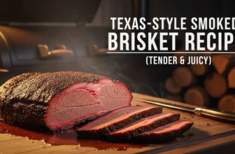 Texas-Style Smoked Brisket Recipe (Tender & Juicy)