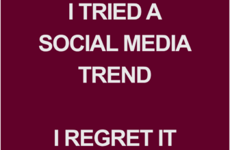 I tried a social media trend and now I regret it
