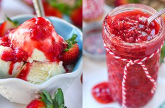 Strawberry Sauce (Strawberry Topping) – Mom On Timeout