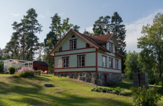 〚 Beautiful wooden villa in Sweden in gentle sunset light 〛 ◾ Photos ◾ Ideas ◾ Design
