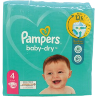 Pampers Baby-Dry Nappies Size 4 Maxi (9-14 kg) – 30 pcs