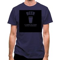 Beer It Makes You Think You're Whispering classic fit.