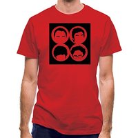 Big Bang Theory Silhouettes classic fit.