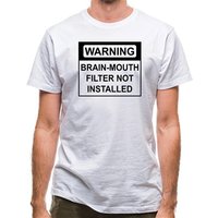 Brain-Mouth Filter Not Installed classic fit.