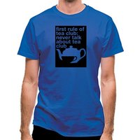 First Rule Of Tea Club classic fit.