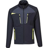 Portwest DX4 Mens Zip Pocket Baselayer Top Black L