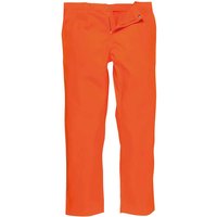 BizWeld Mens Flame Resistant Trousers Orange L 32"