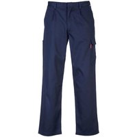 BizWeld Flame Resistant Cargo Pants Navy Blue 2XL 31"