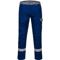 BizFlame Ultra Two Tone Flame Resistant Trousers Royal Blue 30" 31"