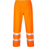 Oxford Weave 300D Class 1 Hi Vis Trousers Orange M 32"