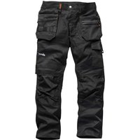 Scruffs Trade Flex Work Trousers Black 38" 31"