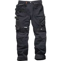 Scruffs Pro Flex Plus Holster Trouser Black 34" 32"