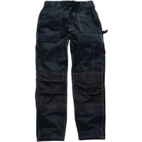 Dickies Mens Grafter Duo Tone 290 Trousers Black 40" 30"