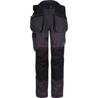 Portwest T702 WX3 Holster Trousers Meta Grey 40" 30"
