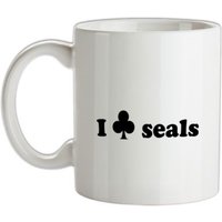 I Club Seals mug.