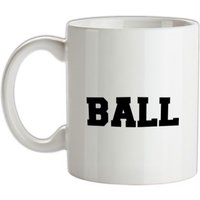 Ball mug.