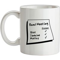 Band Meeting mug.