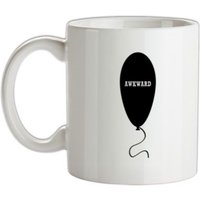 Awkward Balloon mug.