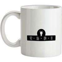 Barcelona European Champions mug.