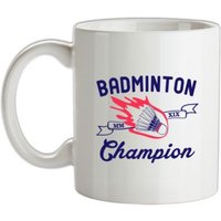 Badminton Champion mug.