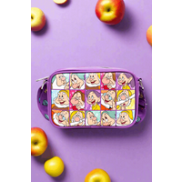 Buckle Down Products Disney Snow White Vegan Cross Body Bag Colour: Purple
