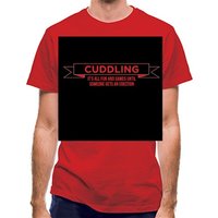 Cuddling- It's all fun and games until someone gets an erection classic fit.