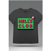 Newtone Hells Club Starlight Dawn T-shirt Colour: Black Size: 0