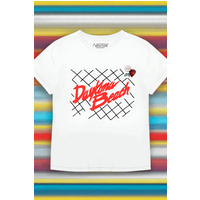 Newtone Daytona Beach Starlight Racing Tee Colour: White Size: 0