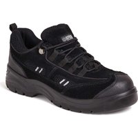 Apache AP302SM Suede Safety Trainers Black Size 8
