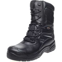 Apache COMBAT Non Metallic High Leg Safety Boots Black Size 6