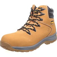 Apache AP31 Nubuck Water Resistant Safety Hiker Boots Wheat Size 8