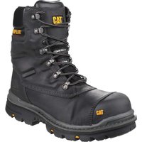 Caterpillar Mens Premier Waterproof Safety Boots Black Size 6
