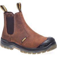 DeWalt Nitrogen Mens Dealer Safety Boots Brown Size 7