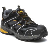 DeWalt Cutter Lightweight Sports Safety Trainers Black / Grey Size 4