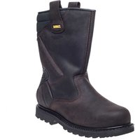 DeWalt Classic Rigger Safety Boots Brown Size 6
