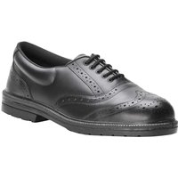 Portwest Executive Brogue Safety Shoes Black Size 10