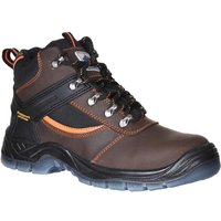 Portwest Steelite S3 Mustang Safety Boots Brown Size 12